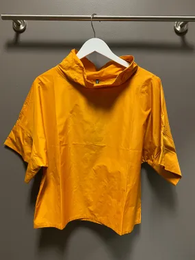 Peter O. Mahler Papertouch Crash Pullover Blouse Melon