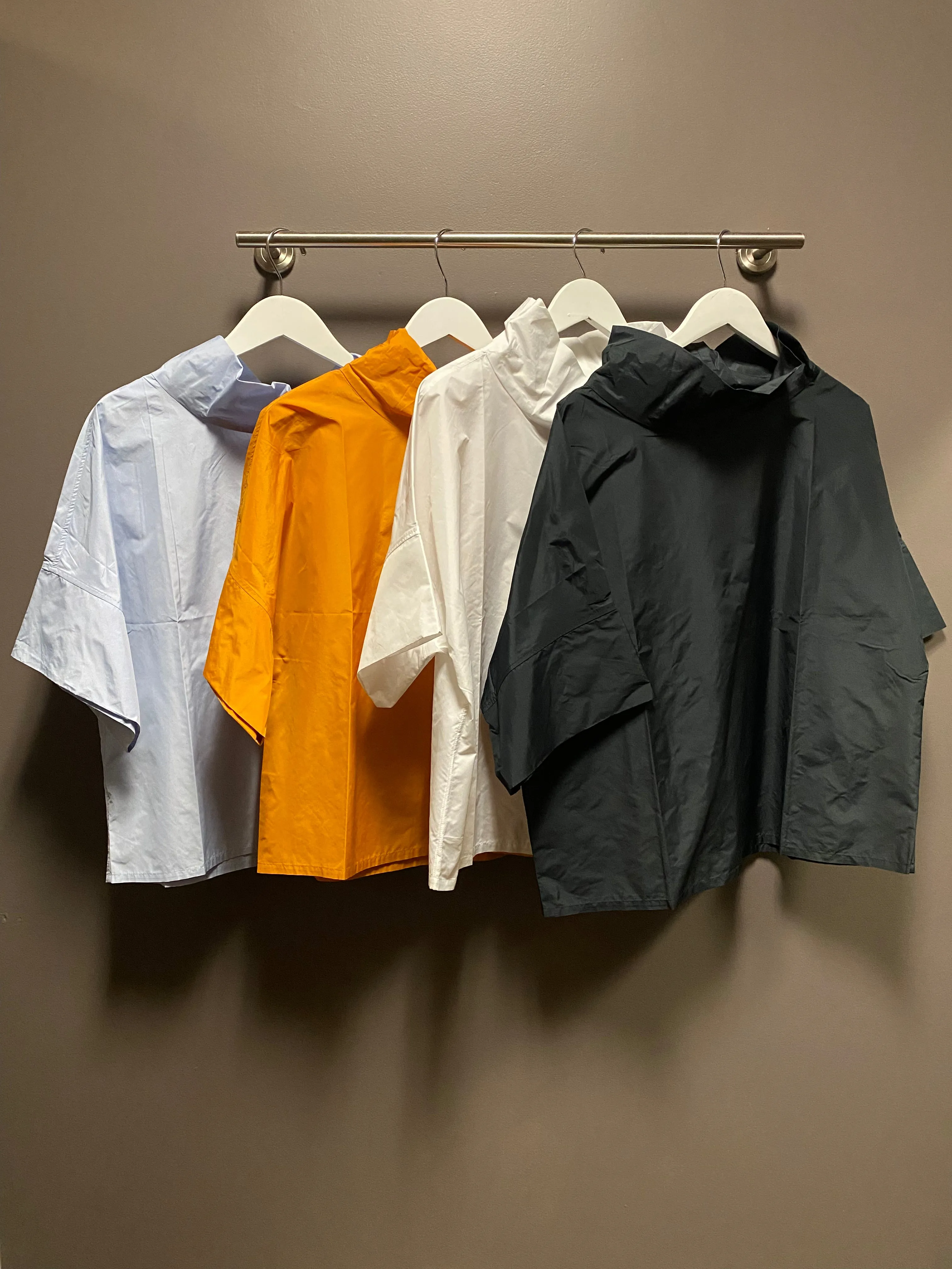 Peter O. Mahler Papertouch Crash Pullover Blouse Melon