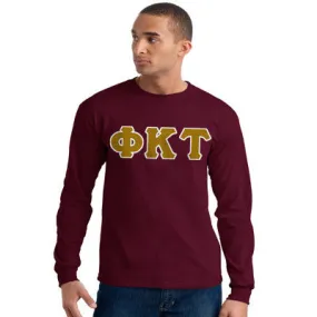 Phi Kappa Tau Long-Sleeve Shirt - G240 - TWILL