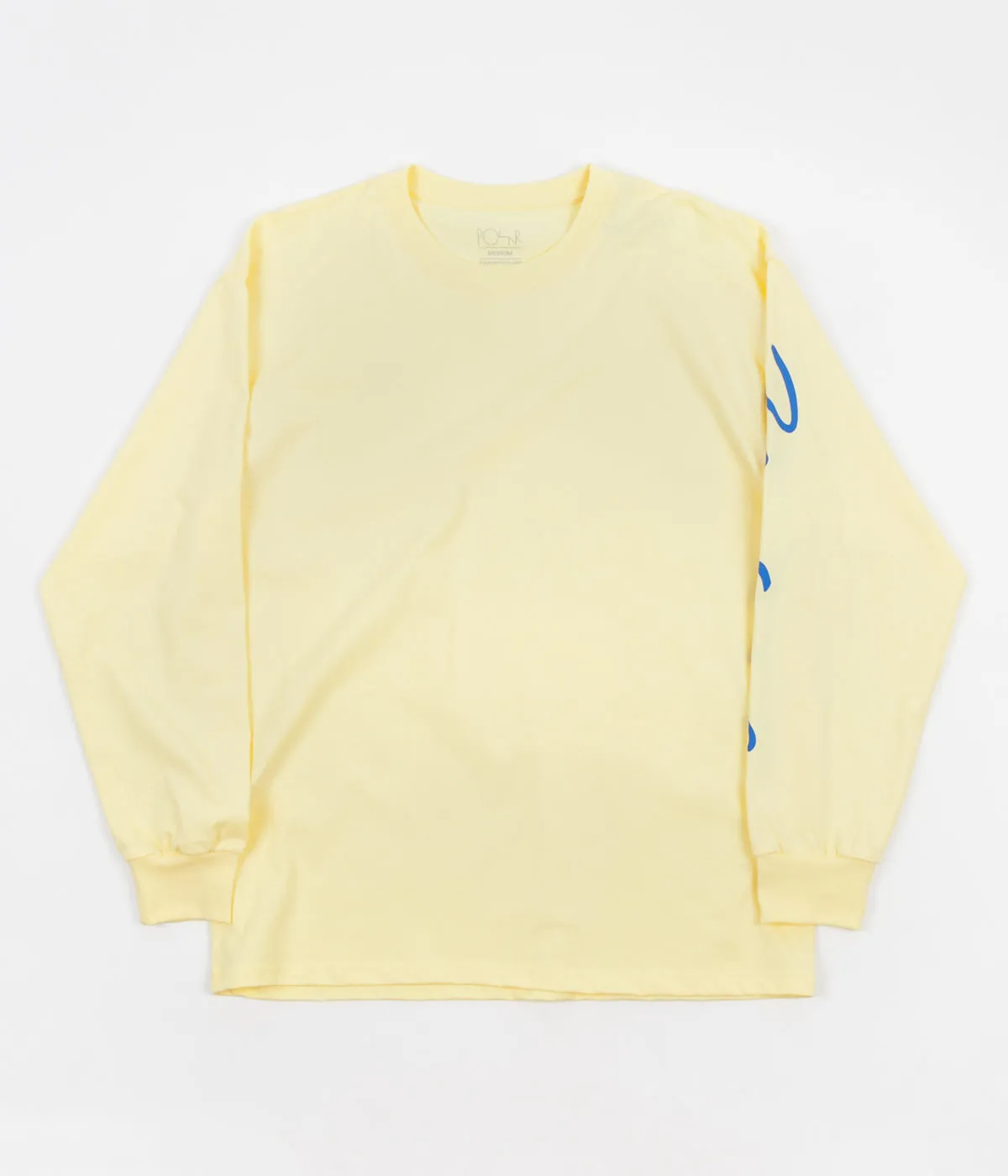 Polar Signature Long Sleeve T-Shirt - Light Yellow