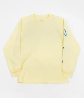 Polar Signature Long Sleeve T-Shirt - Light Yellow