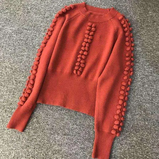 Pom Pom Winter Pullover