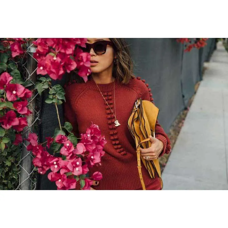 Pom Pom Winter Pullover