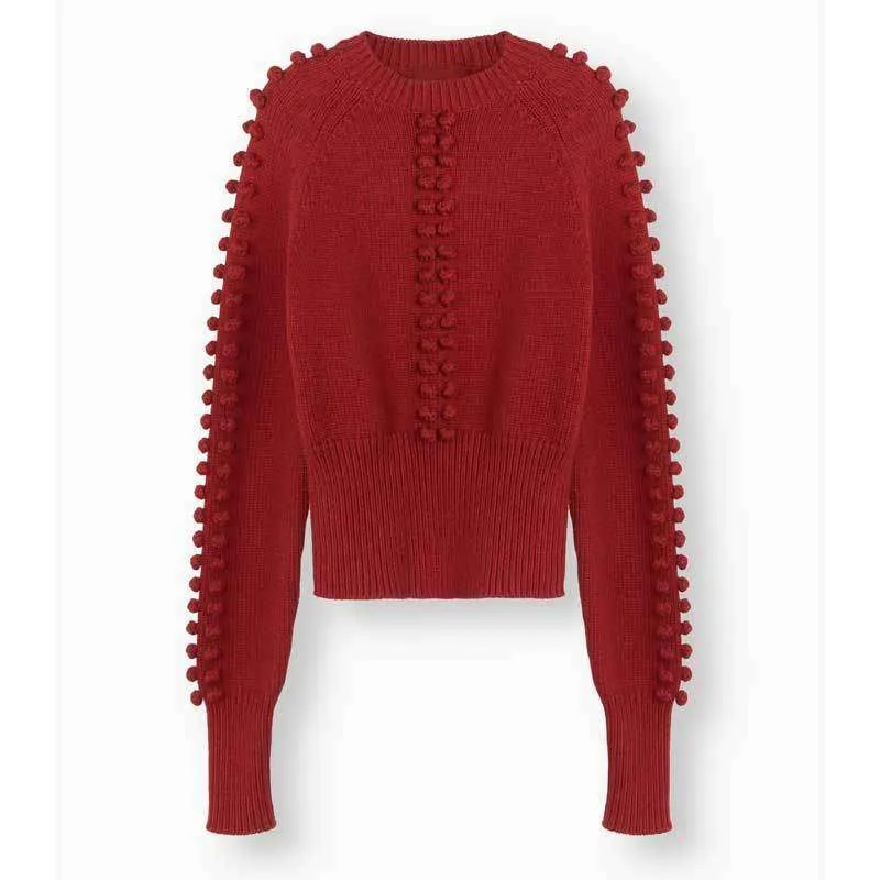 Pom Pom Winter Pullover