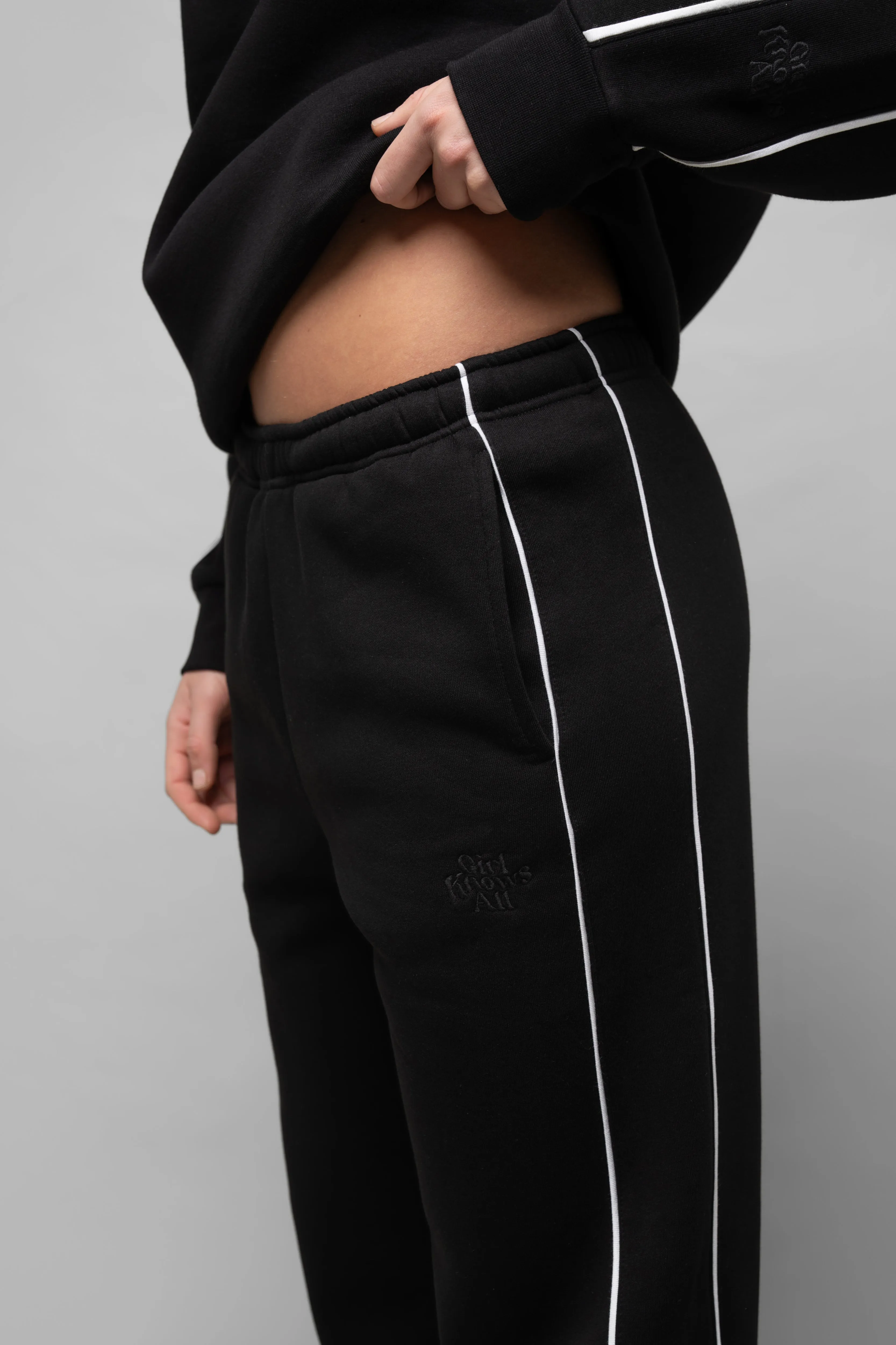 Premium Lucky Black Joggers