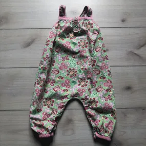 Pumpkin Patch Birdie Floral Cotton Romper
