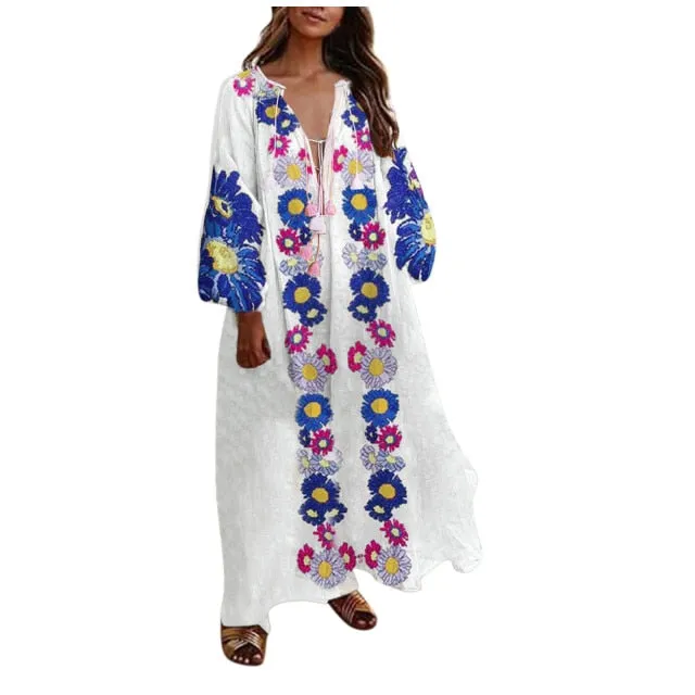 "Whitney" Boho Beach Dress