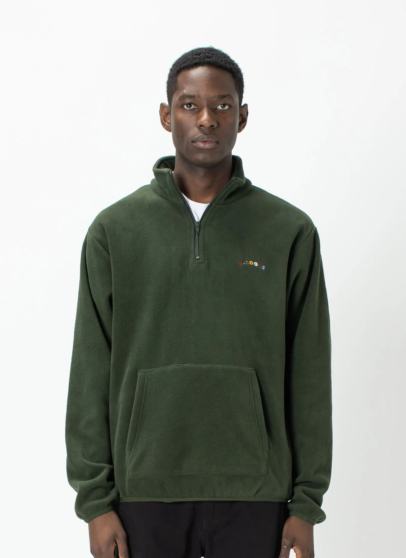 Retro Pullover Fleece Forest