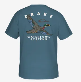 Retro Wood Duck T-Shirt