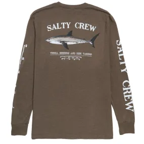 Salty Crew Bruce Classic Long Sleeve T-Shirt - Mocha Heather