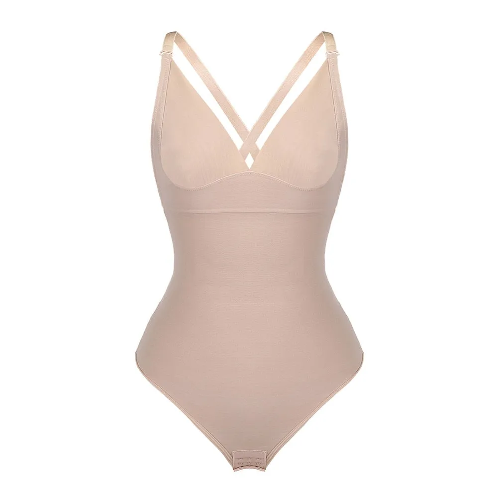 Seamless Low Back Thong Bodysuit