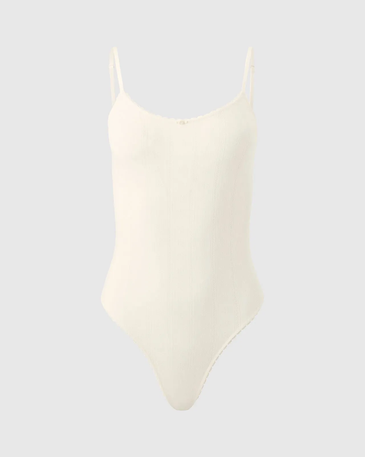 Seamless Pointelle Bodysuit