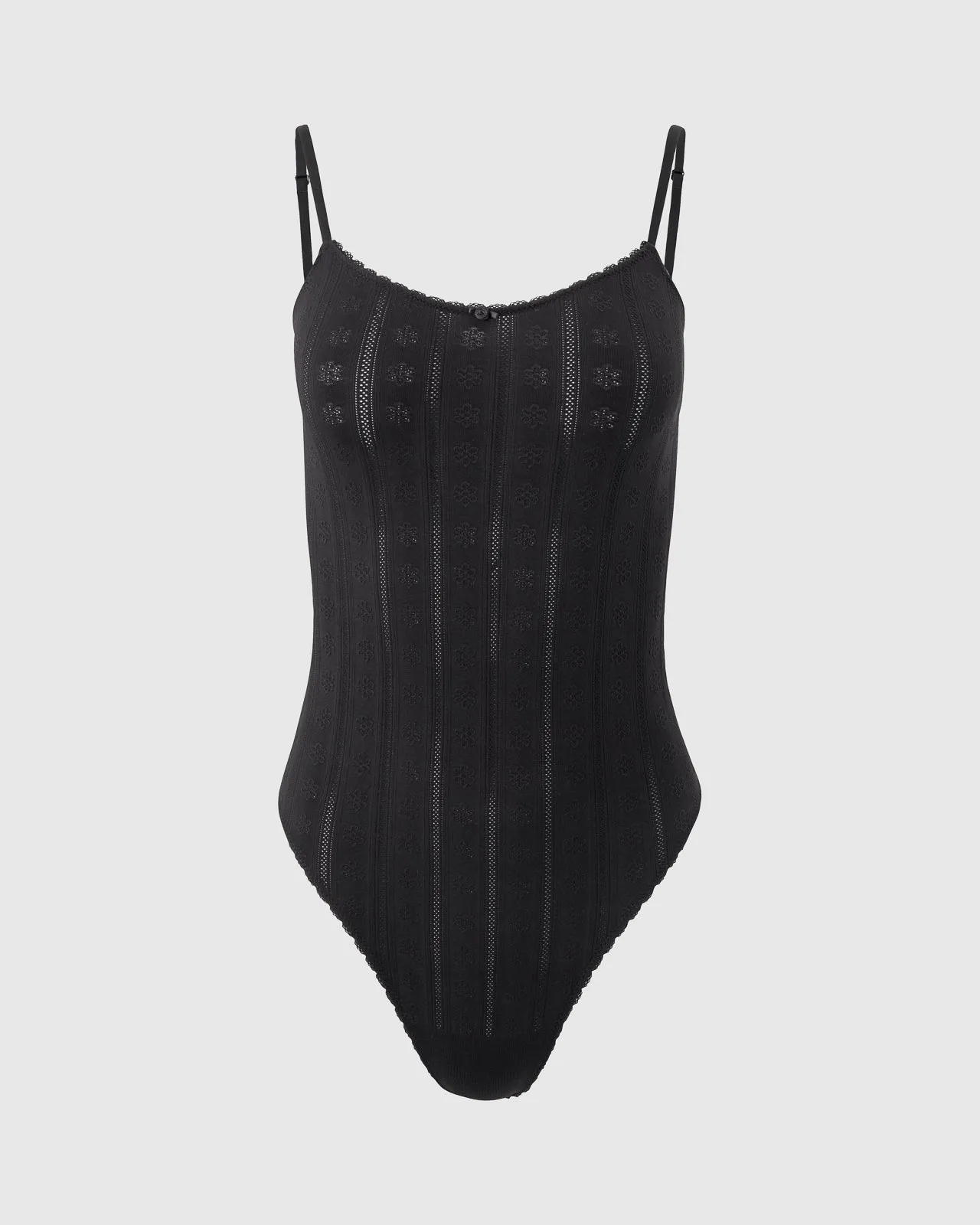 Seamless Pointelle Bodysuit