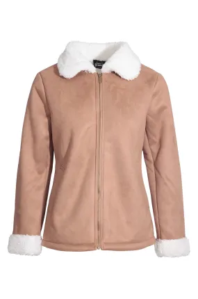 Sheepskin Look Jacket | CARAMEL | 7282ZZ