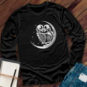 Skeleton Crescent Moon Long Sleeve