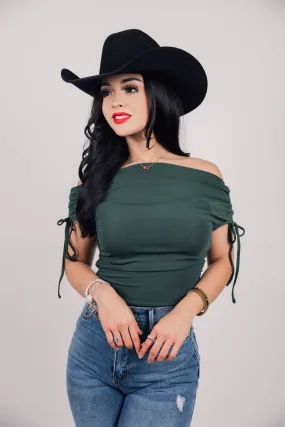 Sleeveless One Shoulder Bodysuit
