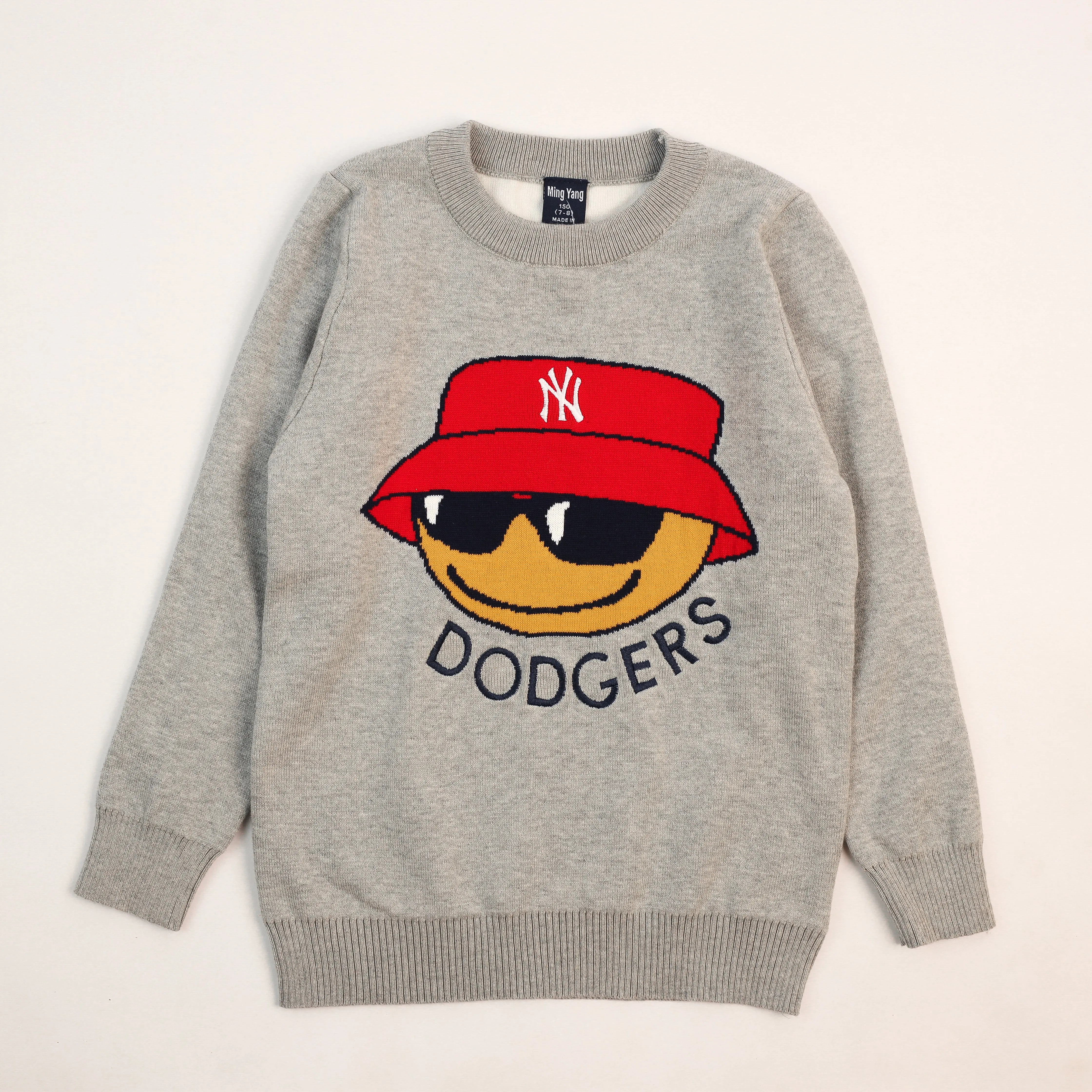 Slim Fit Boys Printed Pullover 7264