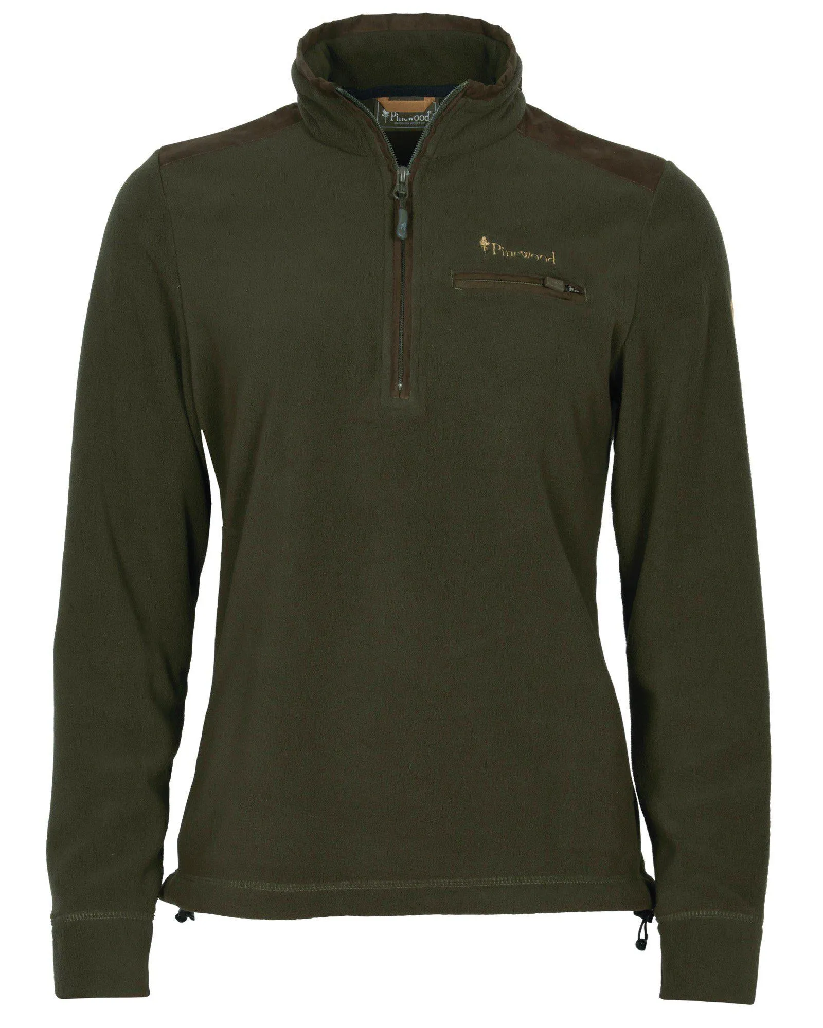 Småland Hunters Halfzip Fleecetröja Dam / H.Brown
