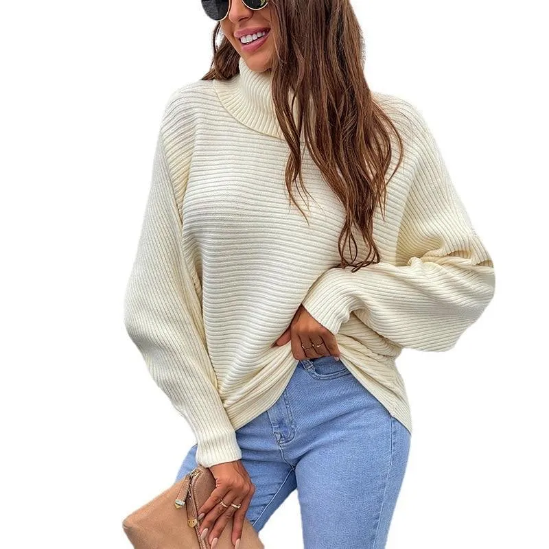 Soft Elegant Knitted Long Pullover Sweater