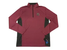South Carolina Gamecocks Colosseum Faded Garnet 1/4 Zip Performance Pullover (L)