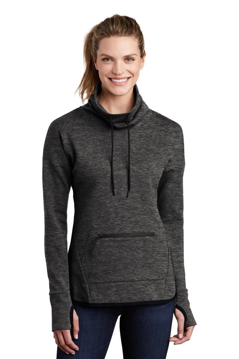 Sport-Tek LST280: Ladies Triumph Cowl Neck Pullover