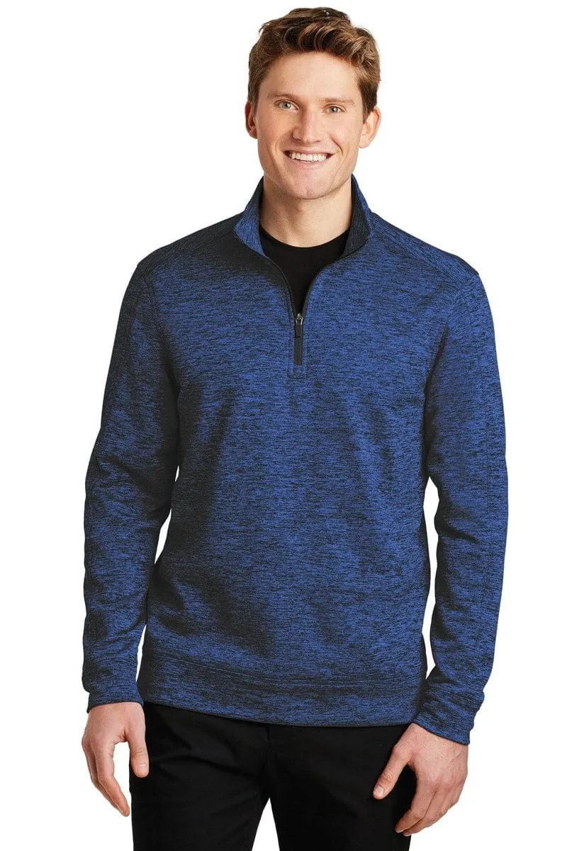 Sport-Tek ST226: PosiCharge Electric Heather Fleece 1/4-Zip Pullover