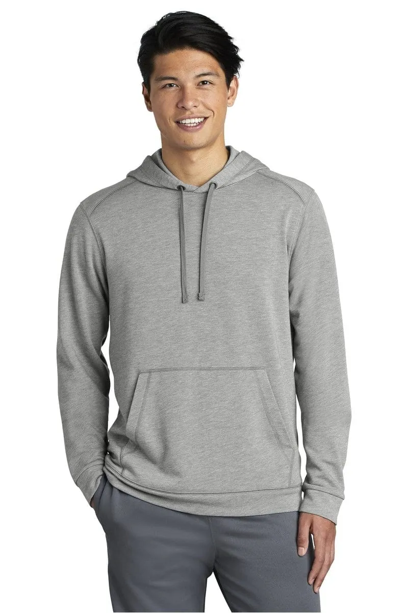 Sport-Tek ST296: PosiCharge Tri-Blend Wicking Fleece Hooded Pullover