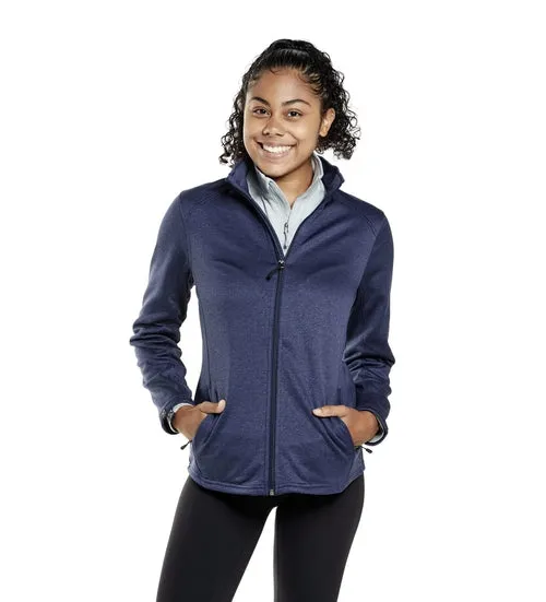 Storm Creek Ladies Stabilizer Heather Performance Fleece Jacket