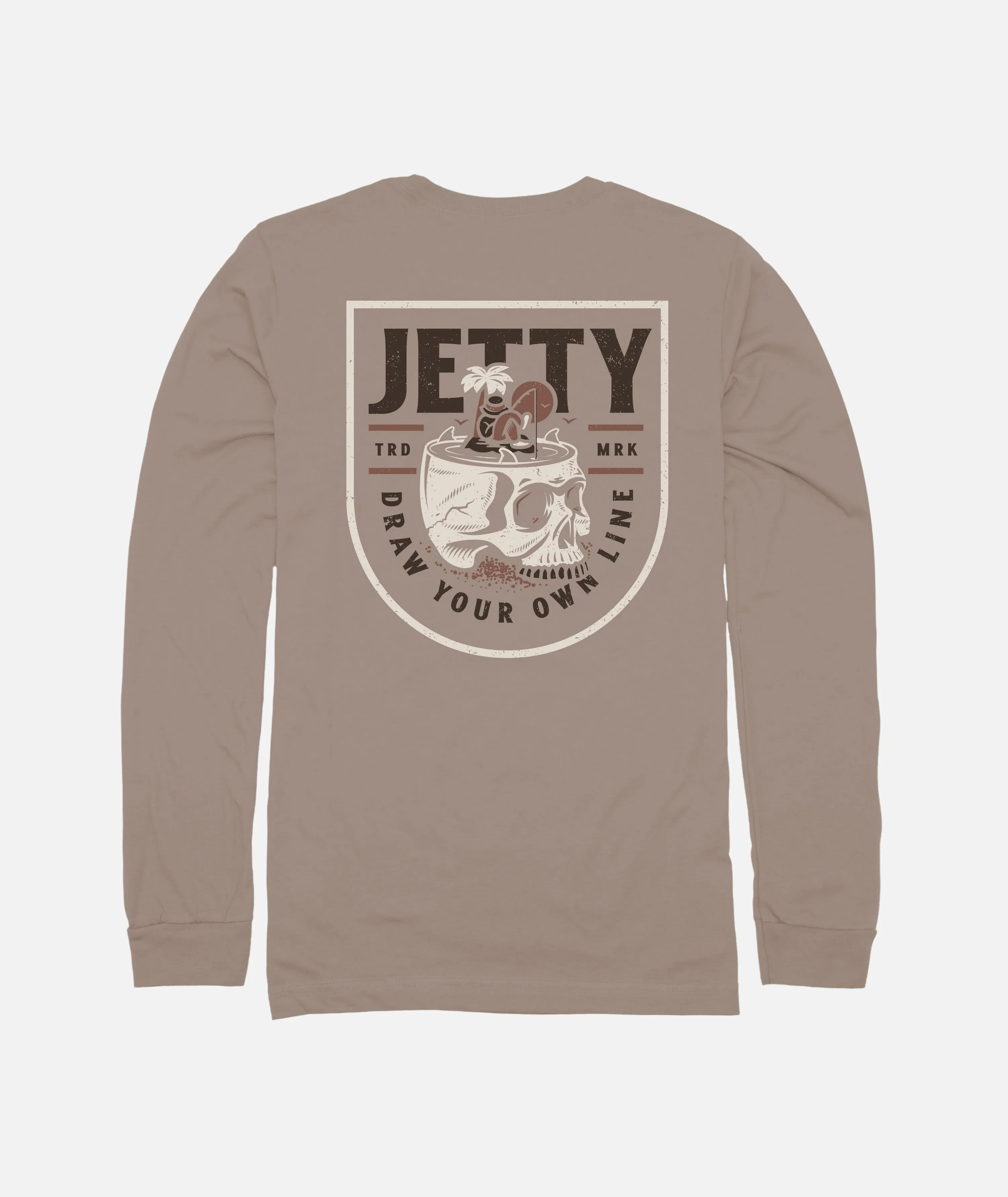 Stranded LS Tee - Grey