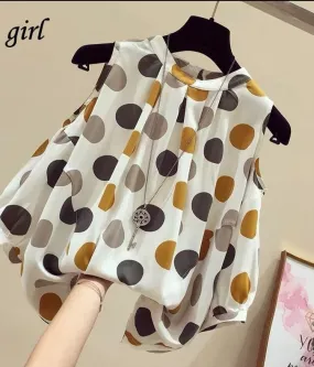 Summer Women Blouse Sexy Off Shoulder Chiffon Lantern Sleeve Loose Pattern