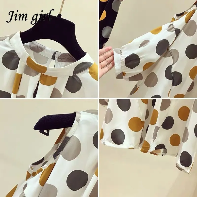 Summer Women Blouse Sexy Off Shoulder Chiffon Lantern Sleeve Loose Pattern