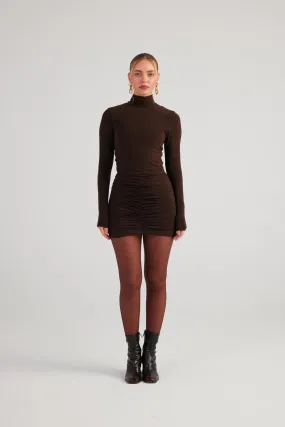Tami Dress Coffee