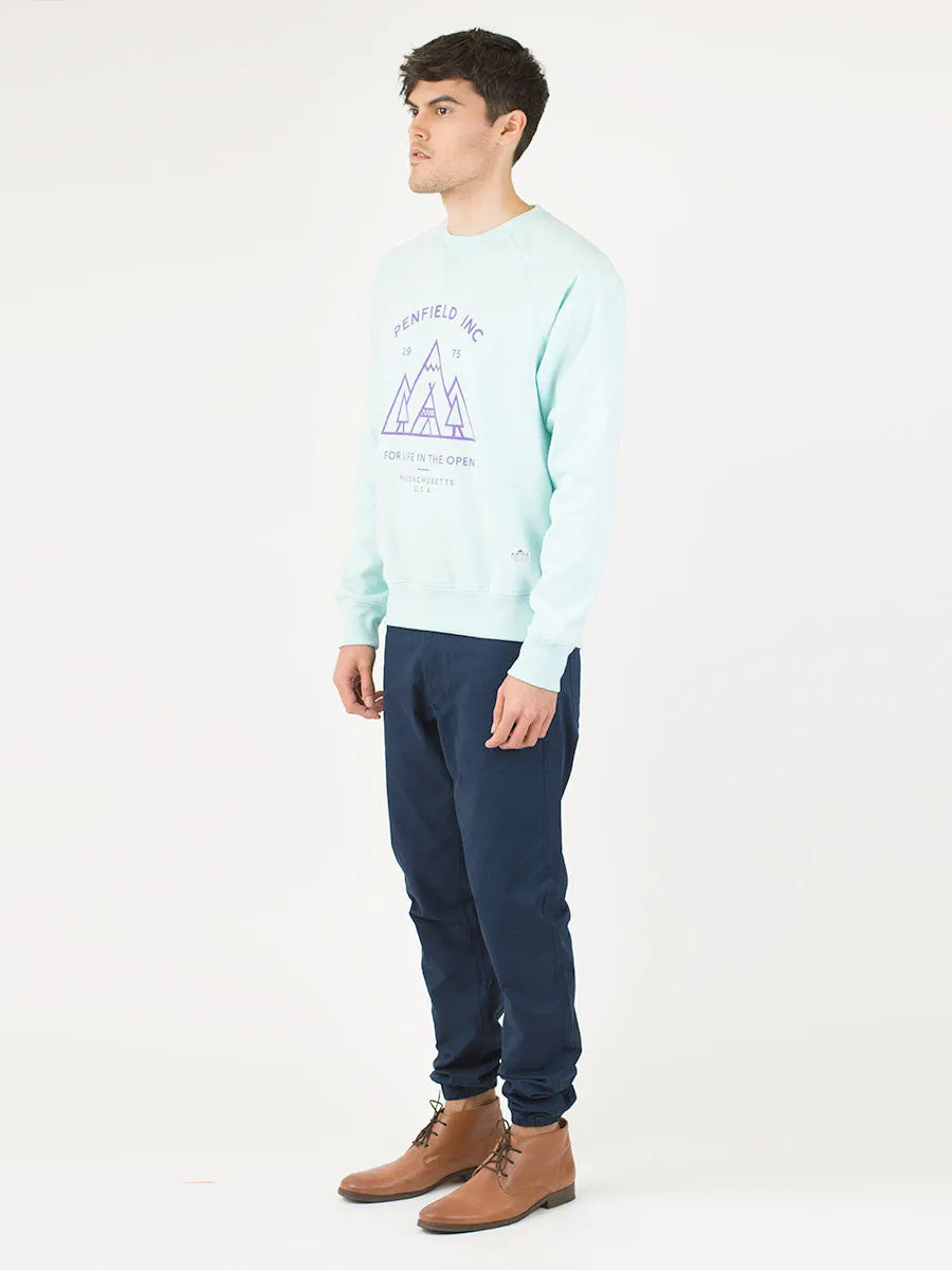 Teepee Printed Crew Neck Sweatshirt