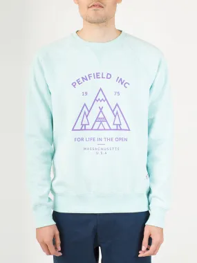 Teepee Printed Crew Neck Sweatshirt
