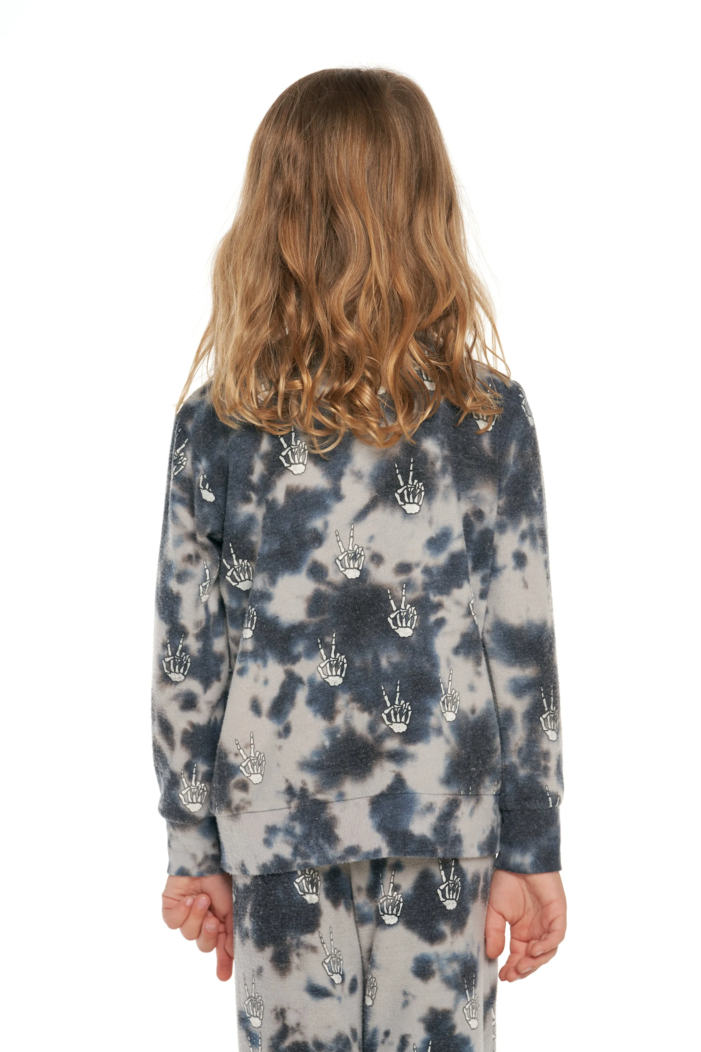 Tie Dye Skeleton Peace