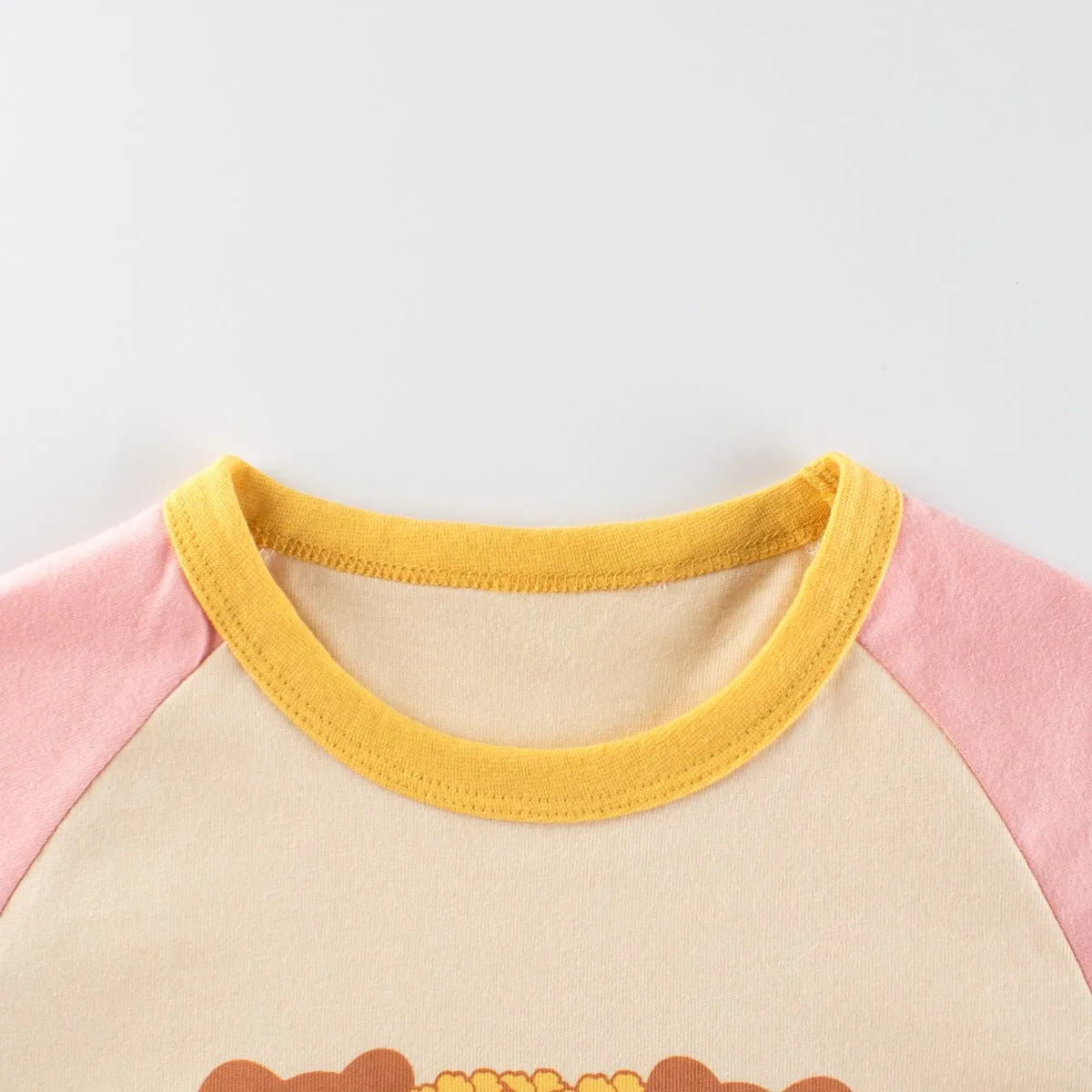 Toddler/Kid Girl's Long Sleeve Delicious Popcorn Print Design T-shirt
