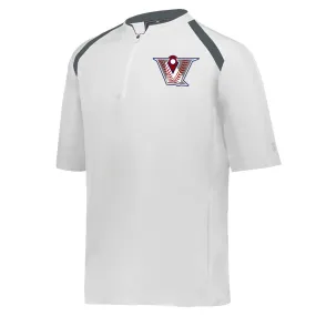 Velo BB - Clubhouse Short Sleeve Cage Jacket - White (229581/229681)