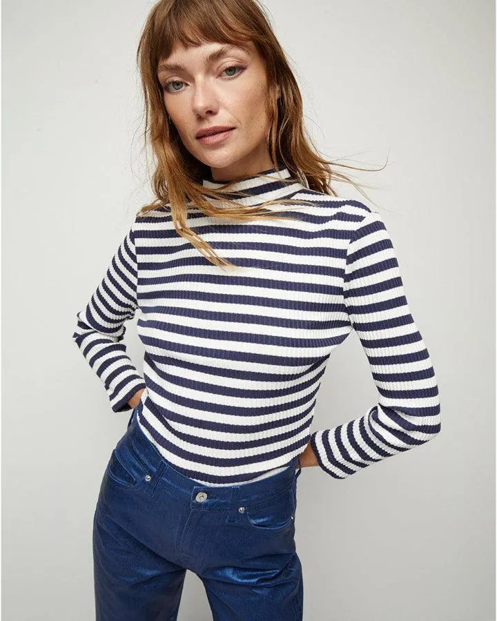 Veronica Beard Pierre Striped Tee