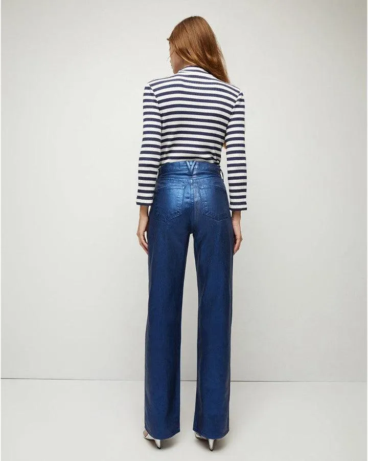 Veronica Beard Pierre Striped Tee