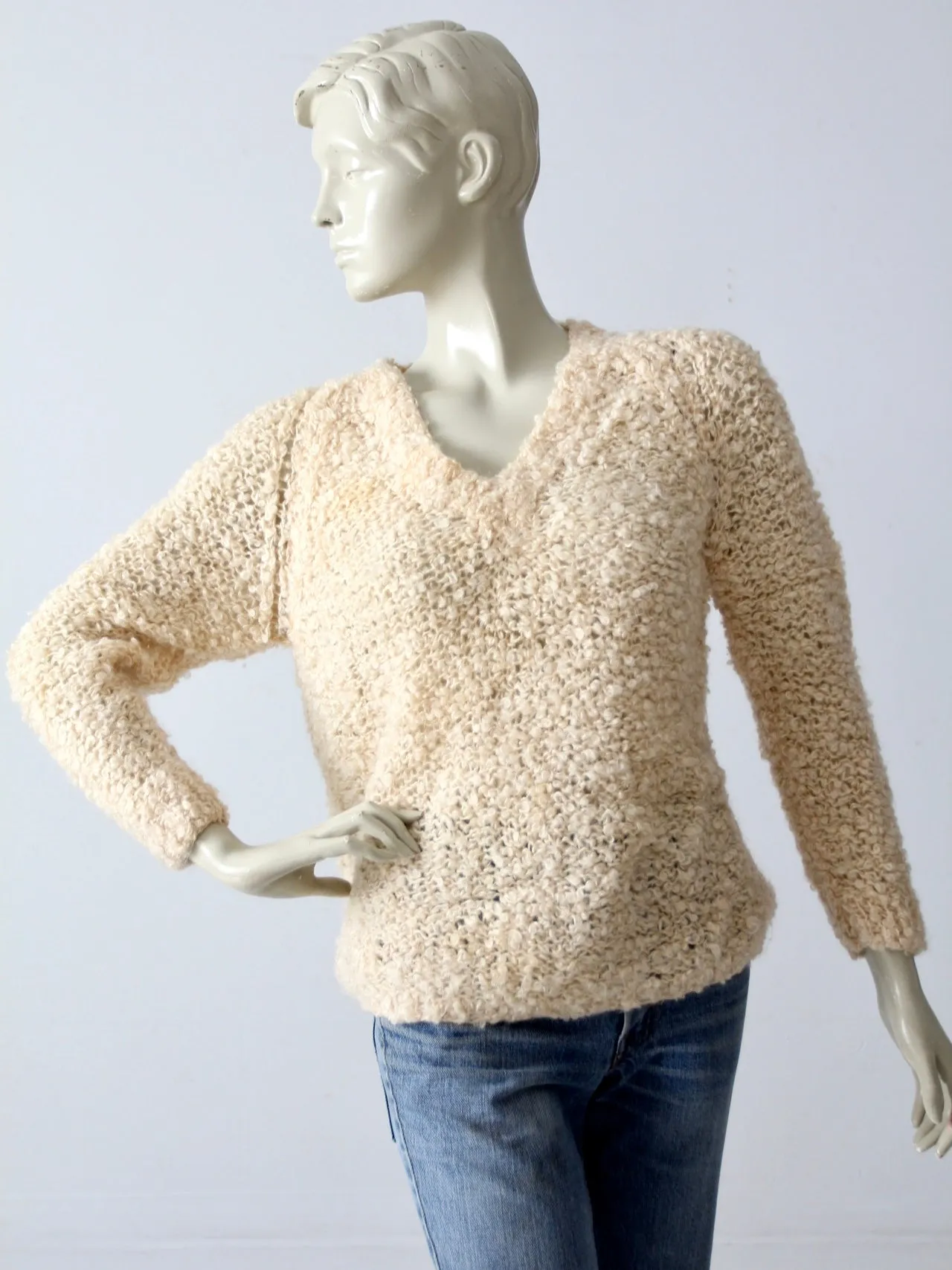 vintage 60s Sears mohair sweater