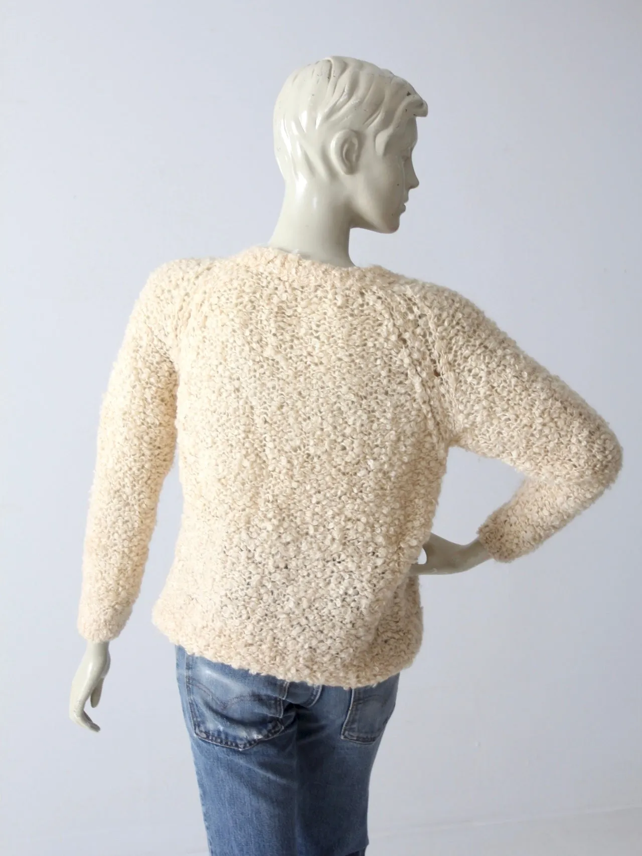 vintage 60s Sears mohair sweater