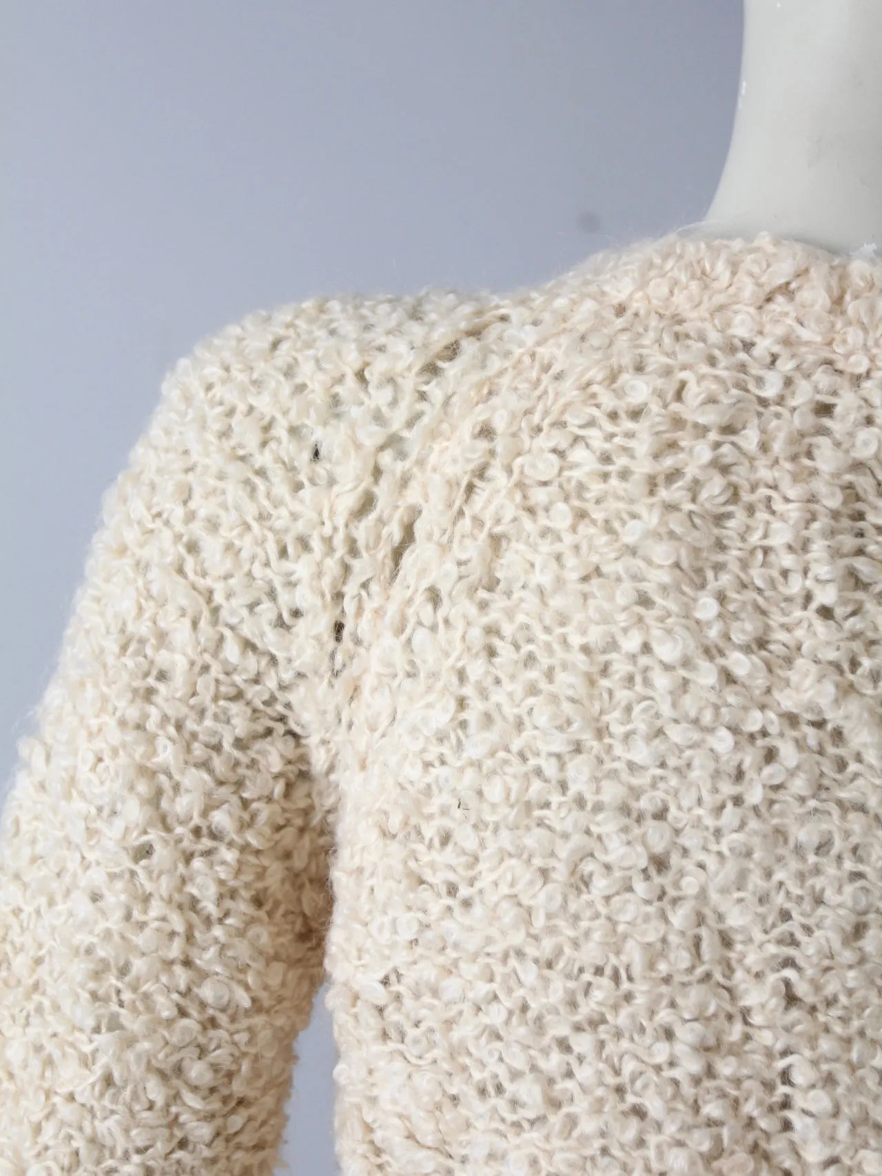 vintage 60s Sears mohair sweater