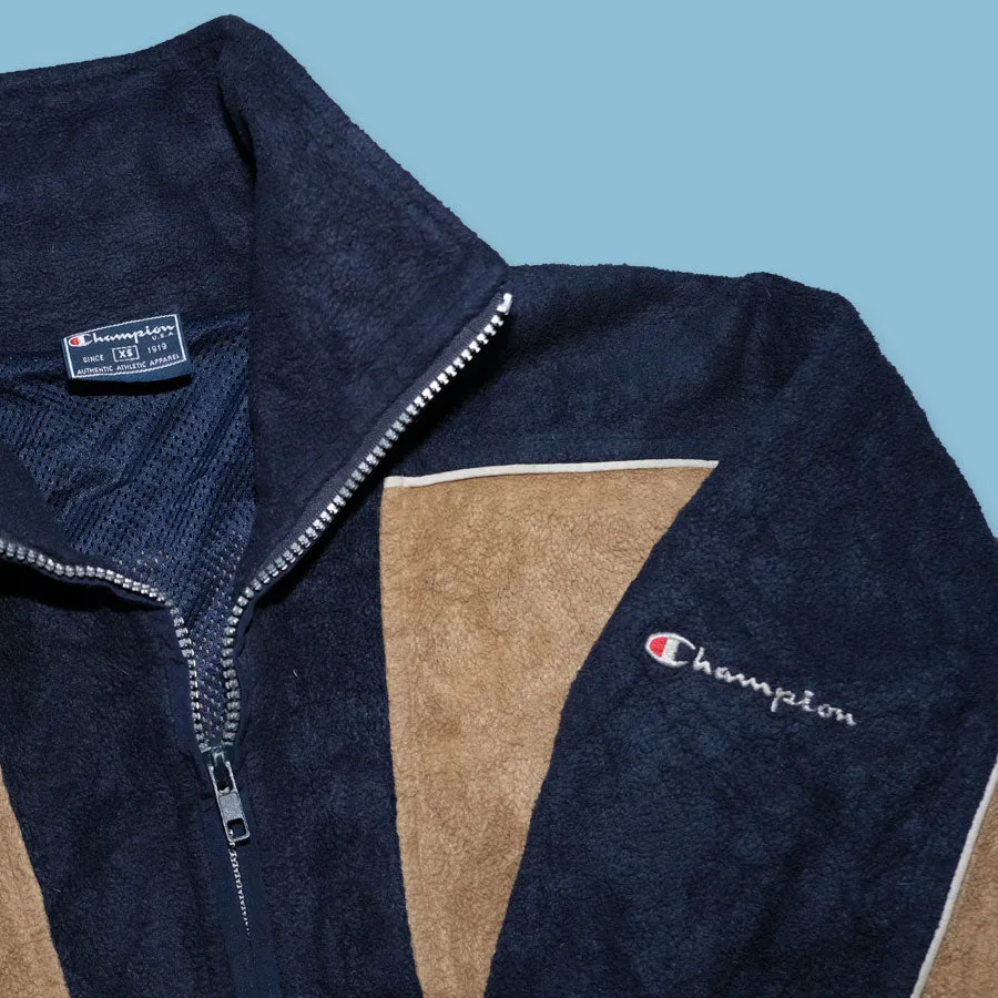 Vintage Champion Fleece Jacket Medium