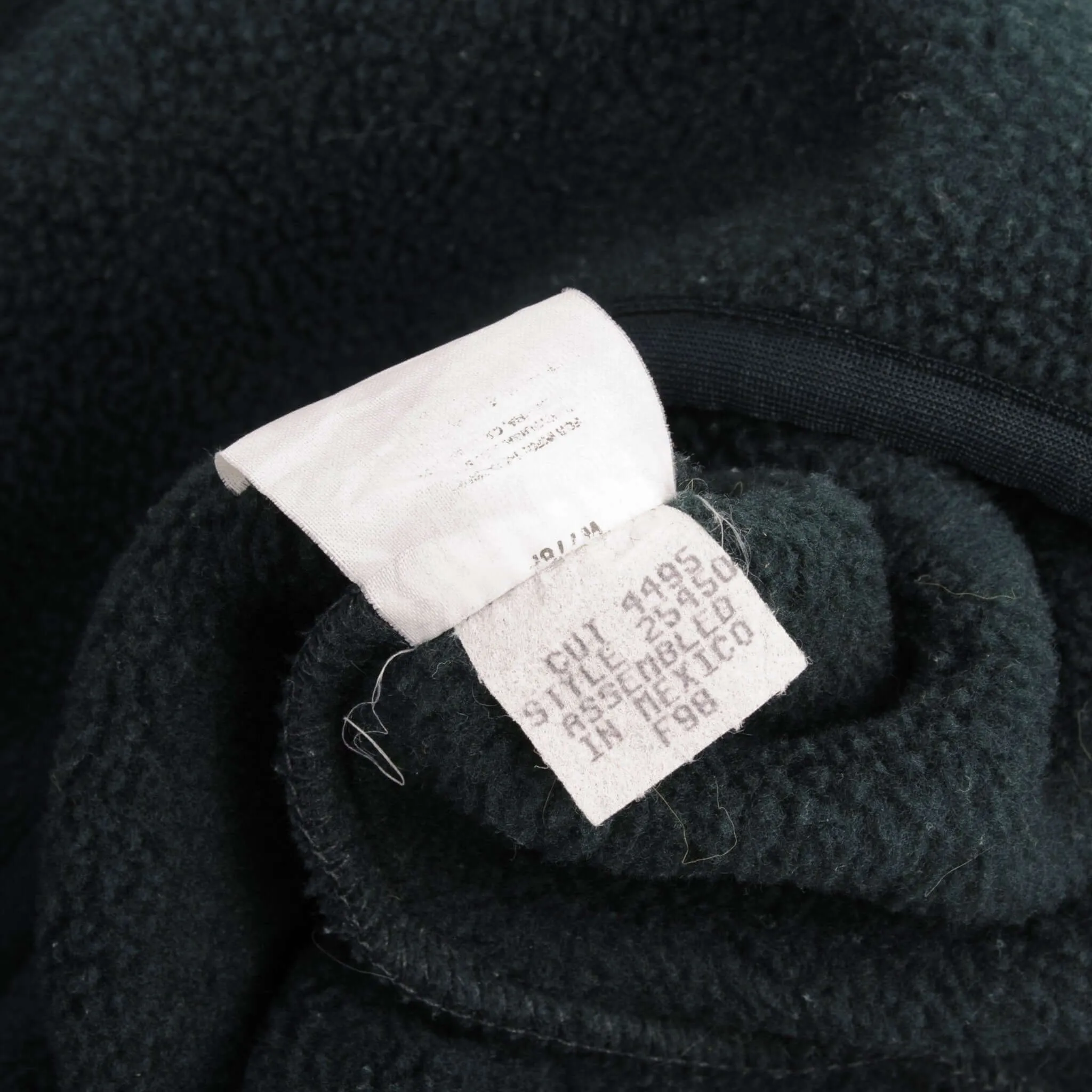VINTAGE PATAGONIA 1990S SYNCHILLA SNAP T PINE GREEN FLEECE PULLOVER SIZE SMALL