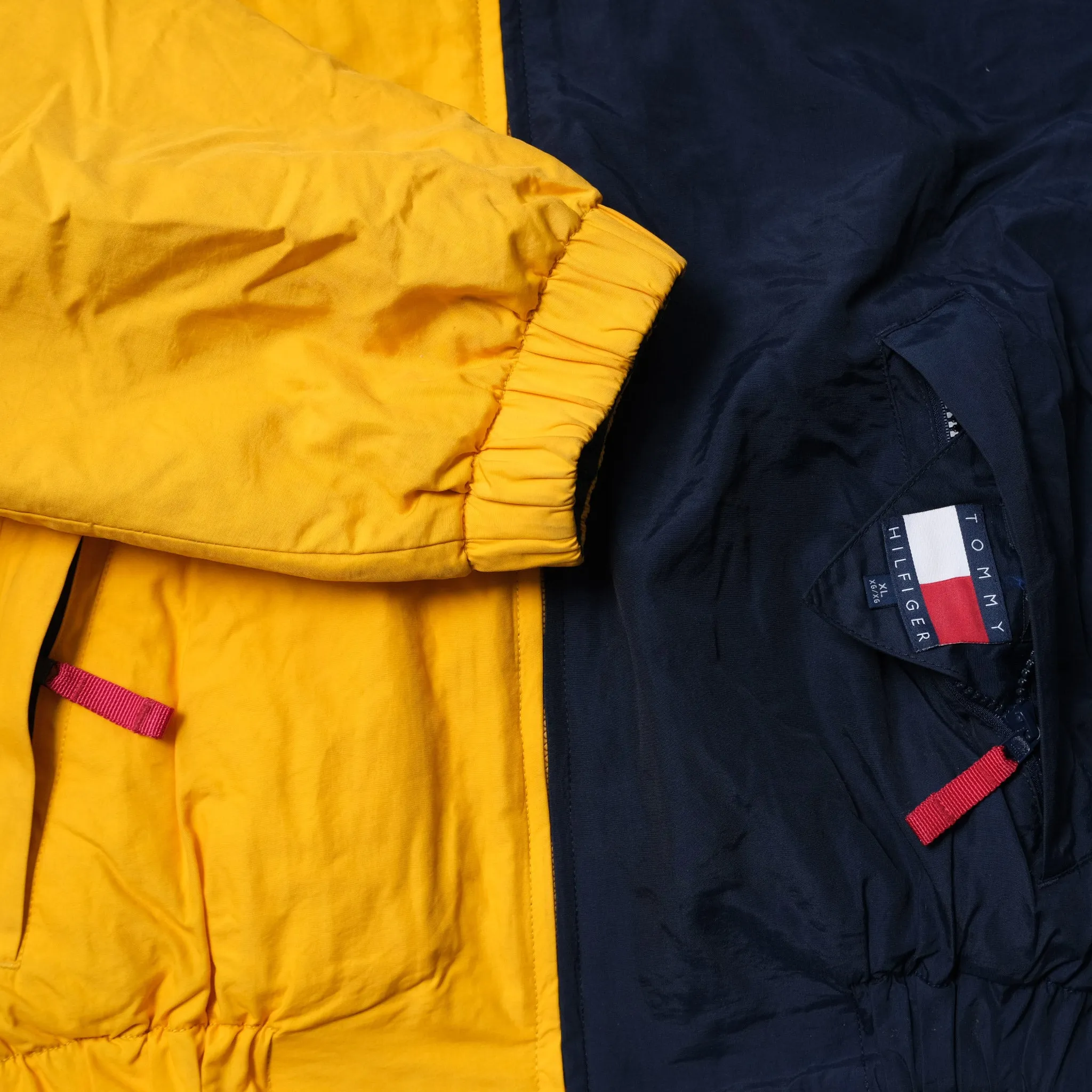Vintage Tommy Hilfiger Reversible Padded Jacket Large / XLarge