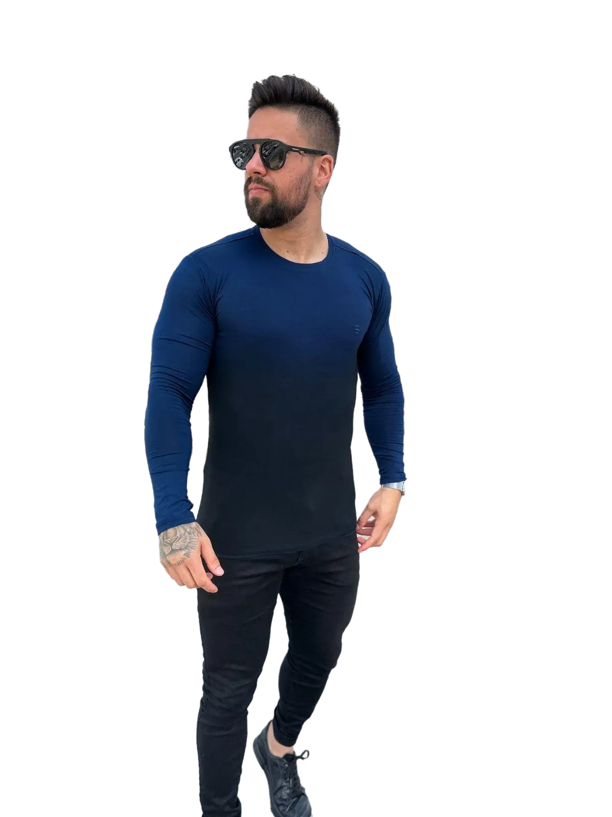 Volar Men's Long Sleeve Gradient Shirt 1440 N