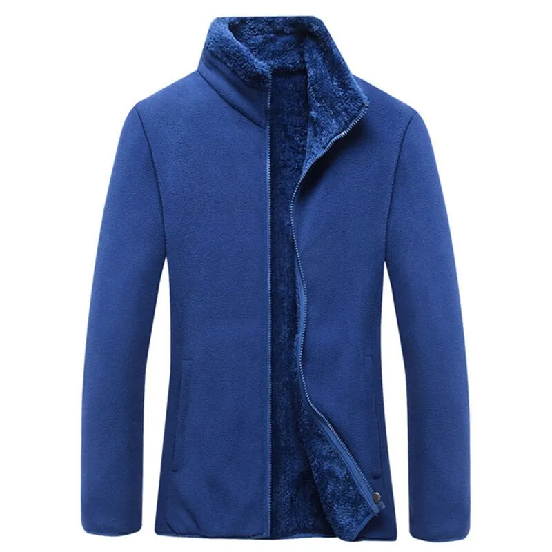 Warm thick Fleece jacket women's autumn winter