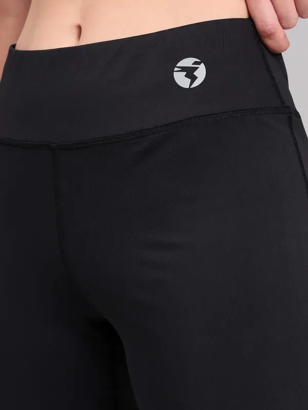 Women Solid Straight Pants with ELASTO PLUS