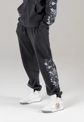 Womens Crawling-Tiger Sweat Jogger - Charcoal