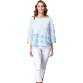 Women's Habitat Summer Stripe Pullover Ocean Stripes